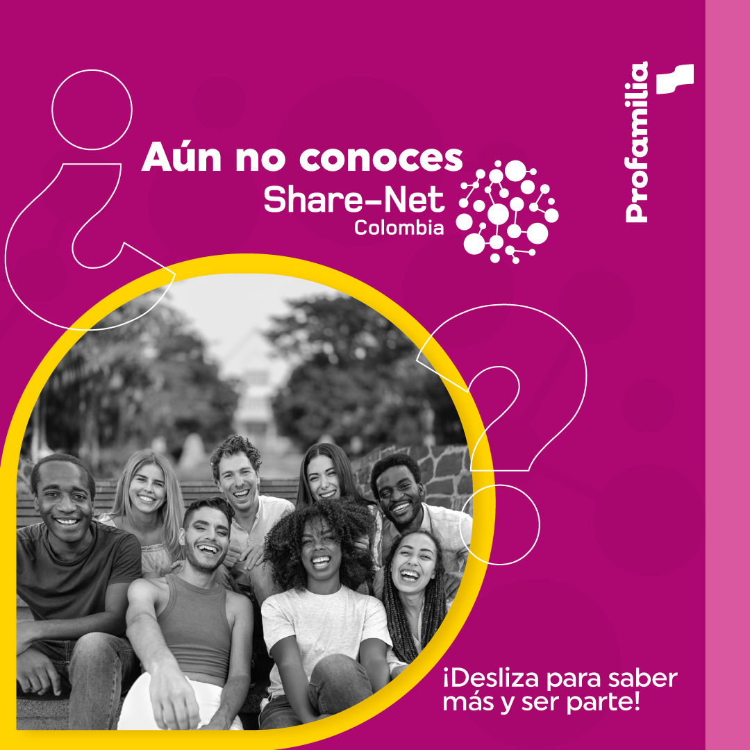 ProfamiliaCol's tweet photo. ¿Sabes qué es @ShareNetCol? Hacerte miembro activo de esta red no tiene ningún costo y te ofrece muchos beneficios. 👫👬👭
¡Conócelos en https://t.co/xx3xLqqs0L!
#ShareNet #Salud #Investigación #Colombia #DSDR #DDHH https://t.co/hiMCGiCCST