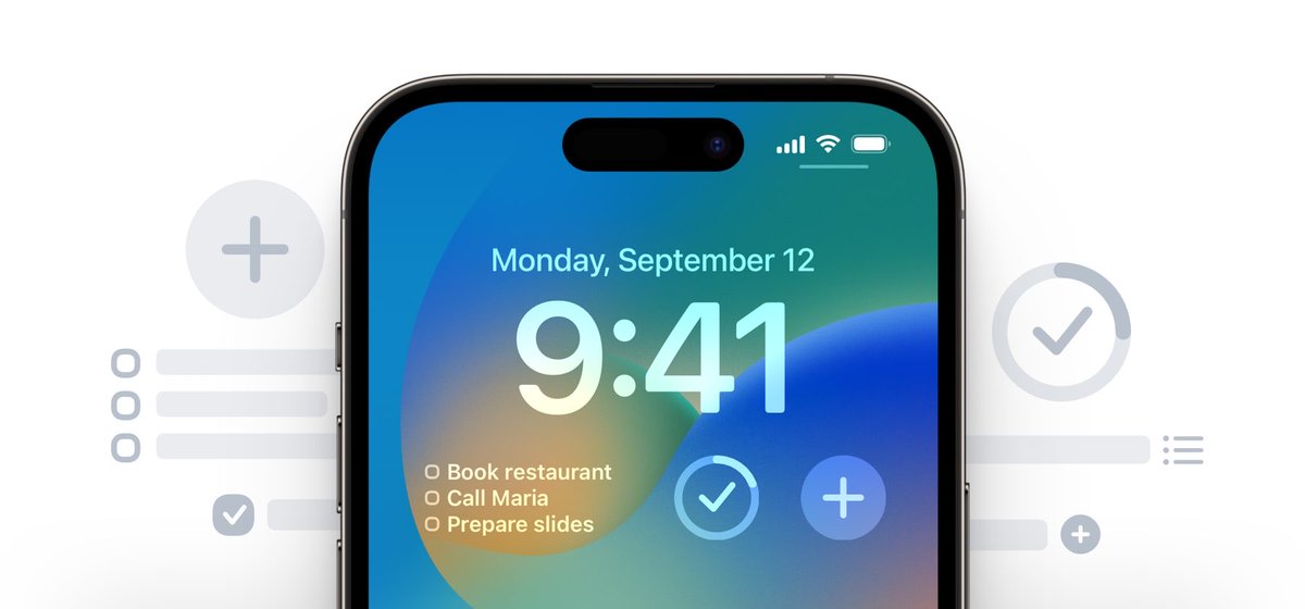 Personalize your iOS 16 Lock Screen with Things’ great new widgets. ✨ Quickly glance at a list, instantly add new to-dos, and track your progress throughout the day. Check it out! → culturedcode.com/things/blog/