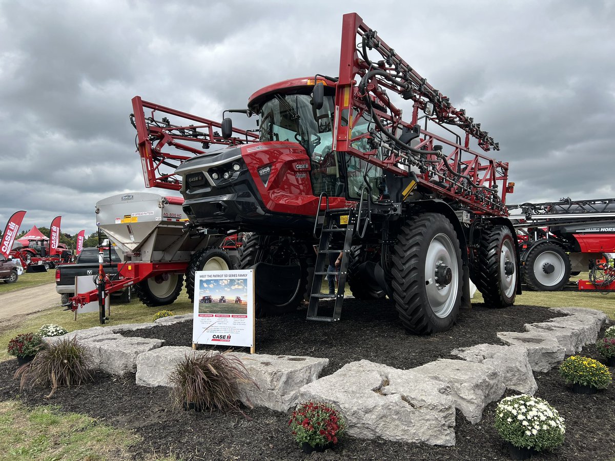 Come and see the first <a href="/Case_IH/">Case_IH</a> 50 Series Patriot Sprayer in Eastern Canada <a href="/outdoorfarmshow/">Canada's Outdoor Farm Show</a> In the  <a href="/GreenLea_Ag/">Green Lea Ag Center</a> booth!!!