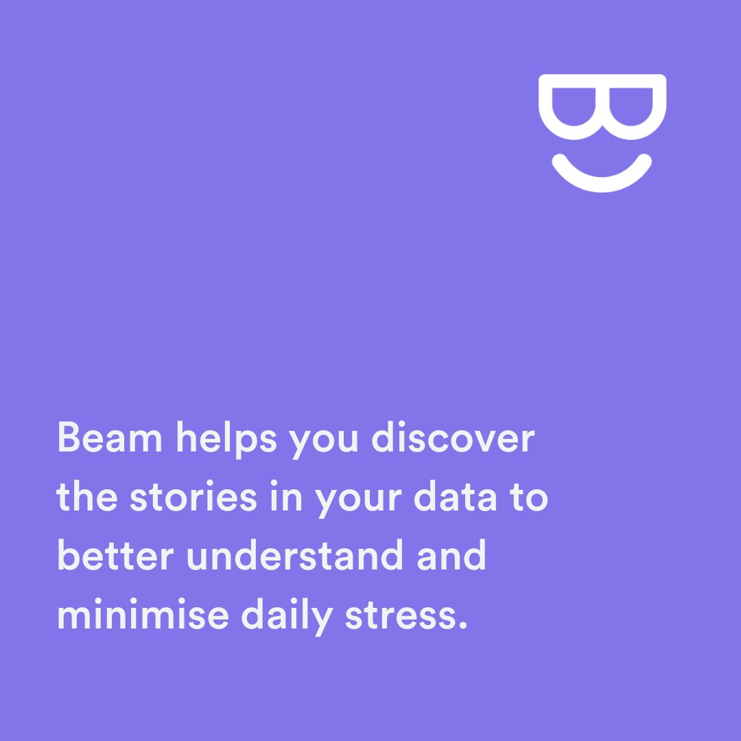 beamandmeapp's tweet photo. Feeling stressed but not sure why or what to do? 😤

Beam gives you a clear picture of what’s going on and helps you make small changes that can have a significant impact 💪

Download for free today https://t.co/yAlWmxvjBy https://t.co/Id0SqpWZNH