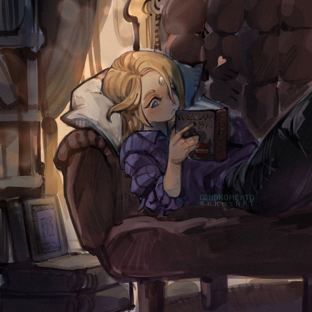 nokomento's tweet image. cuz i finally got to read the young Zenos side story haha aaaah #nkmtART