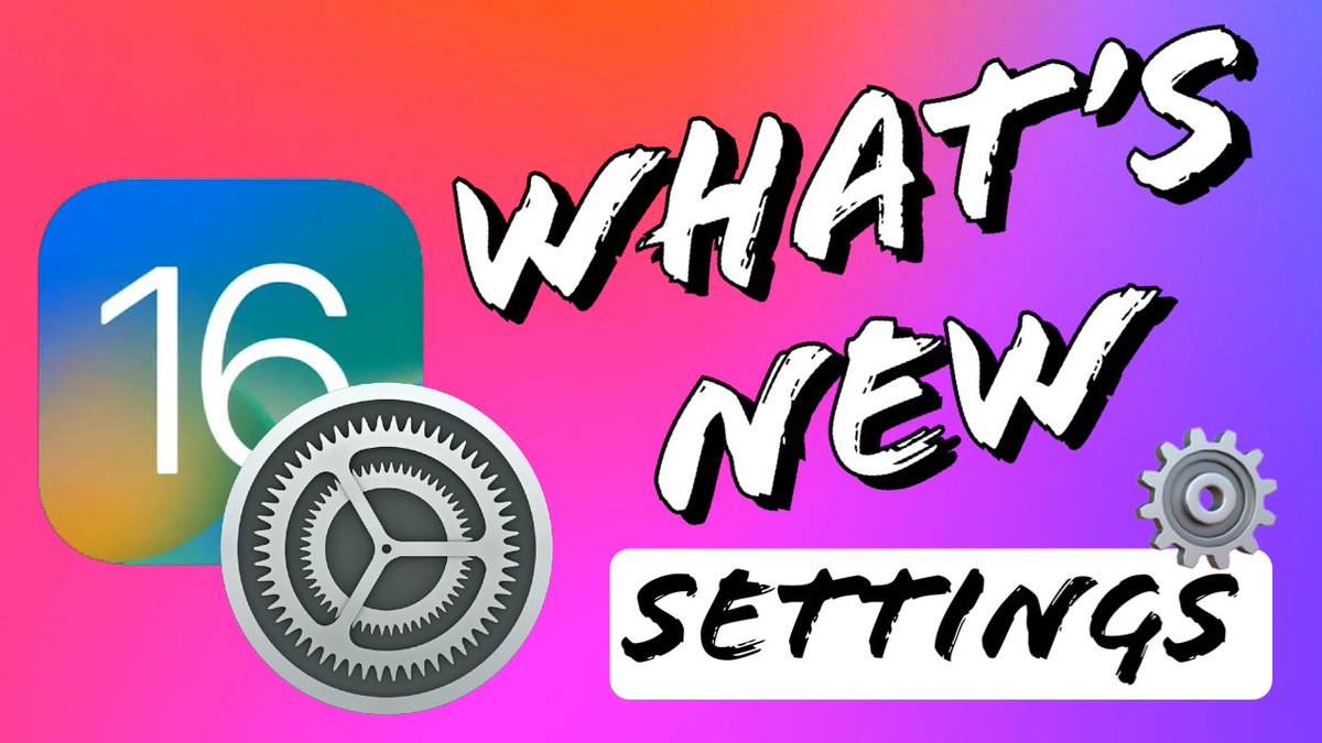 TechnicalBeardo's tweet image. Find out new iOS 16 New Settings…

youtu.be/FGAcTq-s_YM

.#iOS16 #iOS16RC #iOS #iPhone