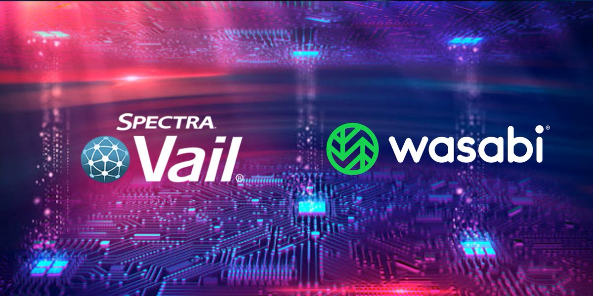 spectralogic's tweet photo. For media companies with globally dispersed teams, the combination of #SpectraVail and @wasabi_cloud provides a highly scalable and cost-effective way to get you to the data you need, when you need it. More on this blog! https://t.co/As20y6qKx5 https://t.co/blqLZOQOZM