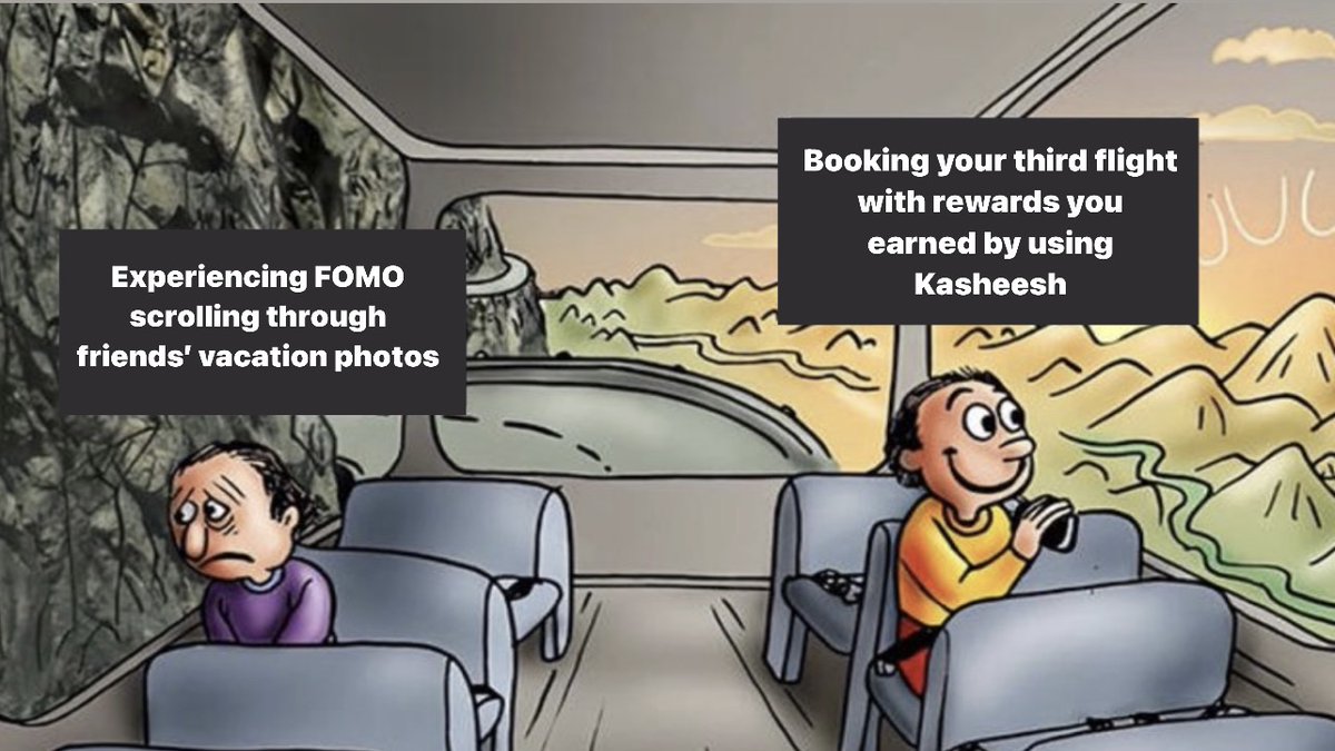 Kasheeshpay's tweet image. #ProTip sit on the right side of the bus and use Kasheesh to #SplitPayments today!