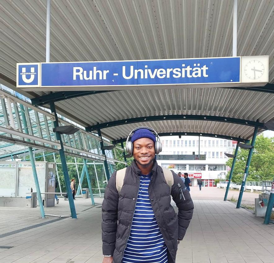 TGOinspires's tweet photo. Excited to start summer school at the Ruhr University Bochum, Germany in continuation of my Master’s programme in Development Management. From Nigeria to Cape Town and a sojourn in Germany, it has indeed been an amazing experience full of exciting moments. #MADM #DAADScholar https://t.co/YZYLgvdD6I