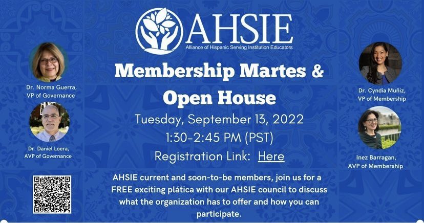 DrMEnciso's tweet image. HSI week starts TODAY! Check out @ahsieducators lineup of events. Links to register: 

Open House lnkd.in/gPj2dT2R

Leadership Meet &amp;amp; Greet lnkd.in/gv_2AJyw
 
HSI Eligibility &amp;amp; Waiver Webinar ow.ly/v1lz50KtntO 

#ahsieeducators #ahsie #hsiweek #HSIs