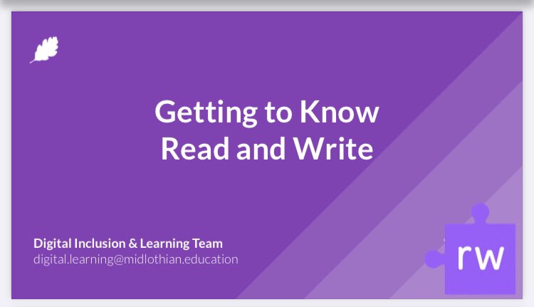 clairegately's tweet image. Busy afternoon today @newbattlehigh creating a @texthelp Read &amp;amp; Write presentation for pupils to use in Digital Literacy lessons.Great meeting the staff in @TeamSfL20 with more training planned for tomorrow #accesibilityforall @MidDigiLearn