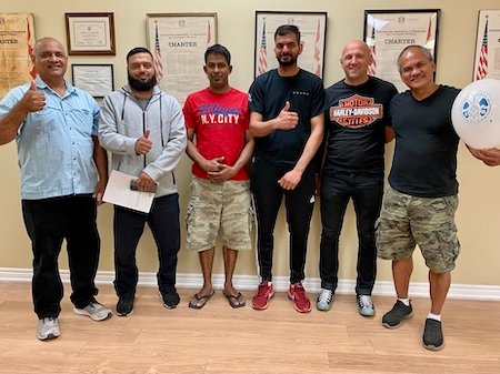 iamunioncanada's tweet photo. Forty workers at Vision Truck Toronto joined the IAM in late August, the second Vision Truck location to join the IAM. Roy Bhansingh and Rootisha Rampat-Sukhu worked hard on answering questions and addressing concerns of the workers. @iamaw78

https://t.co/7EUO34JcWQ https://t.co/j6qb4cAb7u