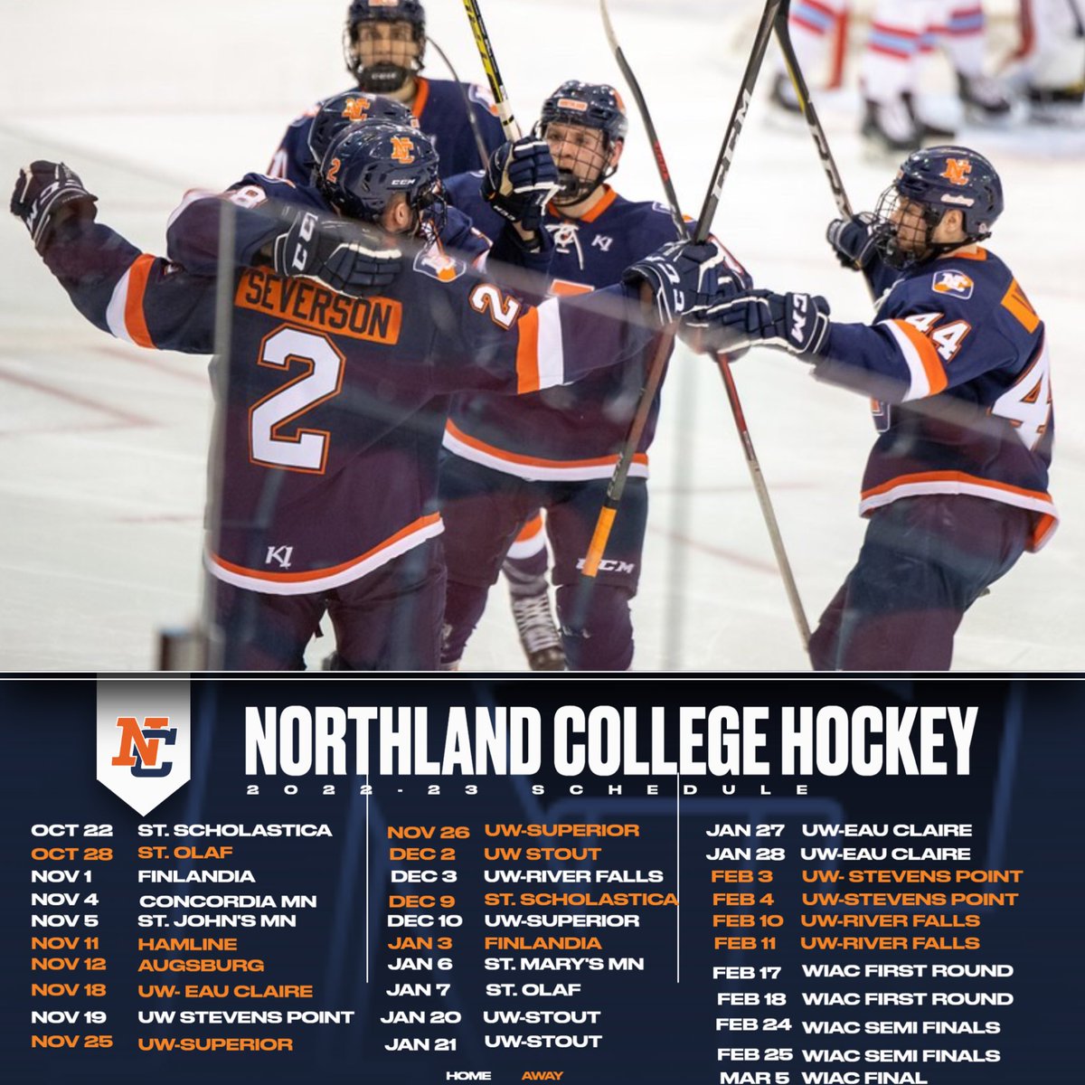 2022-23 season schedule!