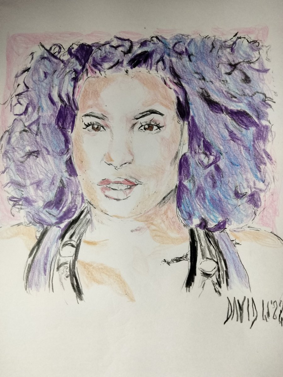 DavidWindhamJr1's tweet photo. "Babe with Power" Willow Nightingale @willowwrestles
Drawing Paper 12 in x 9 in
#BabeWithPower #WillowNightingale #BeyondWrestling #IndyWrestling #davidwindham #Illustration #Composition #Wrestling https://t.co/ITyXMXJooe