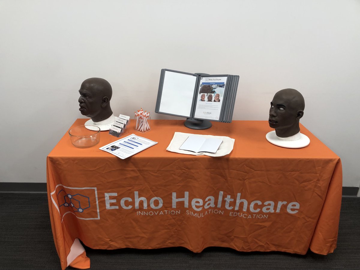 echosimulation's tweet photo. It's a great day in Miami today!
Come see the team at UM-JMH Center For Patient Safety ! See first-hand how #EchoMask and #lifecastmanikins can enhance your simulation training program.
info@echohealthcare.com
@lifecastbody 
#HCSIMWEEK22 #lifecastbodysimulation #echomask https://t.co/zuujx5QWS6