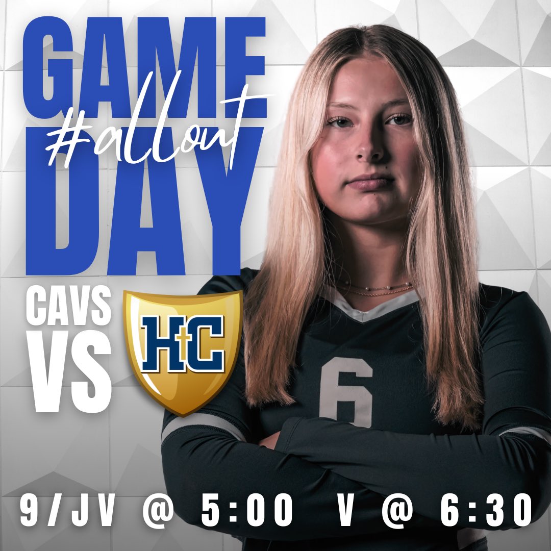 CapCityCavsVB's tweet photo. Come watch your Cavaliers take on Helias tonight! Let’s go to work ladies! #ALLOUT https://t.co/LaGzrIhDki