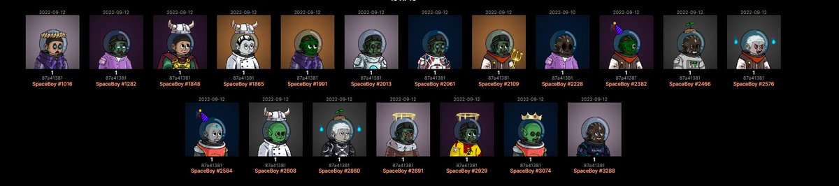 Come swap your rug project Nft for a Spaceboy Nft.
Comment with your rugged NFT and i'll dm you guys

Retweet and Like to show love 🥰

#CNFTGiveaway #CNFTCommunnity #CNFTCollection #CNFT #Cardano