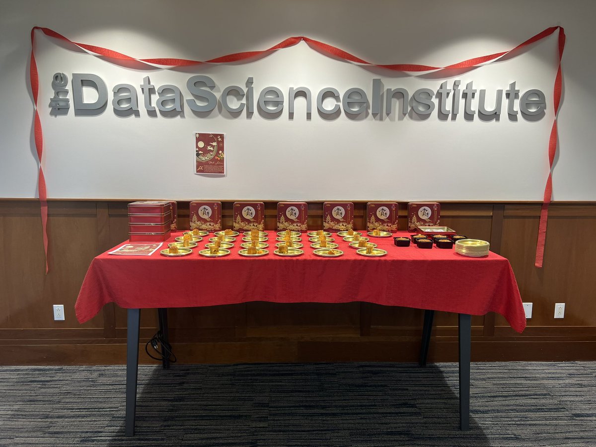 jbspence's tweet photo. Enjoying mooncakes with our graduate students at  @VUDataScience for our celebration of the Mid-Autumn Festival! https://t.co/vQXpt5xIRw