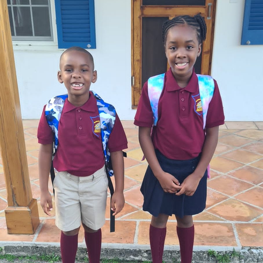 BermudaPremier's tweet image. Sadly I missed the first day of the new school year due to Gov travel🥹. Nia &amp;amp; Ed had a great first day &amp;amp; I wish all students &amp;amp; teachers a successful school year. Today also marks the launch of Signature Schools as the @bdagovernment delivers on its education reform promises. -DB