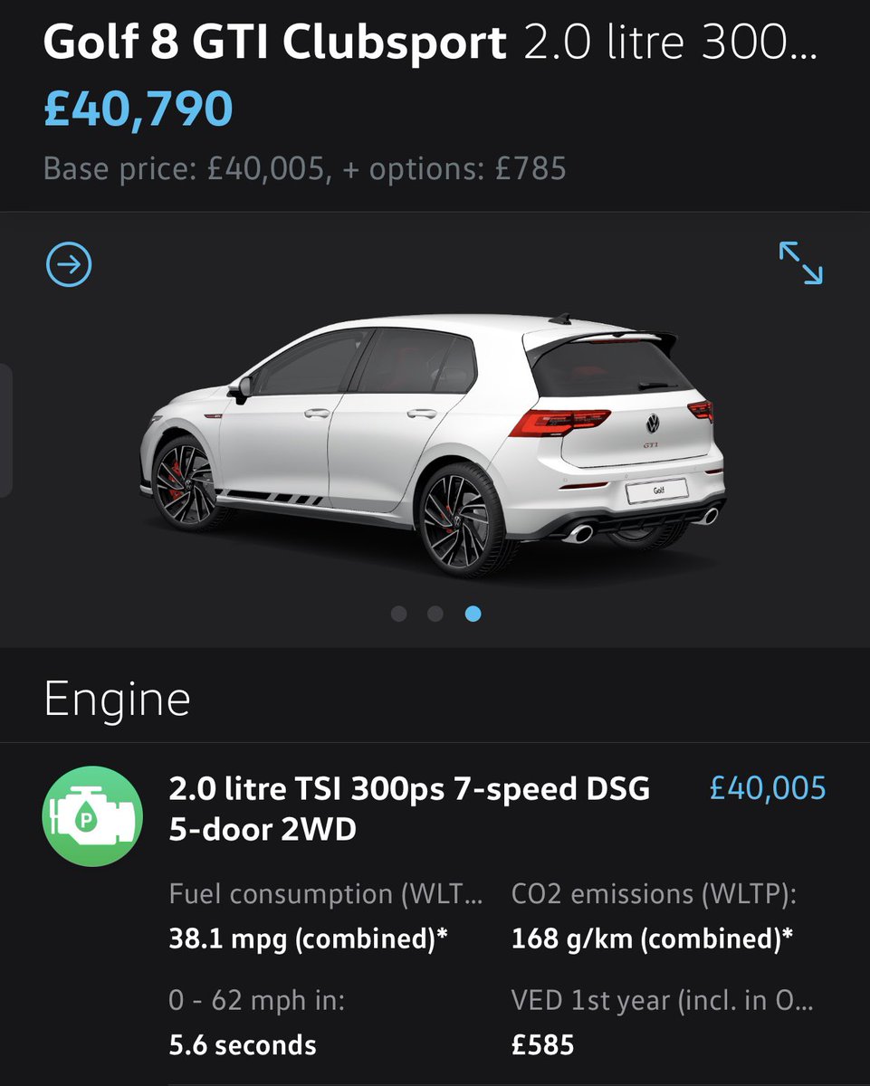 vwgeeks's tweet photo. Golf GTI Clubsport DSG Pure White with 19inch Alloys built and on its way from Germany for delivery by the end of October! Please like and share with some one who deserves a treat! https://t.co/OLx6y2oOpz
