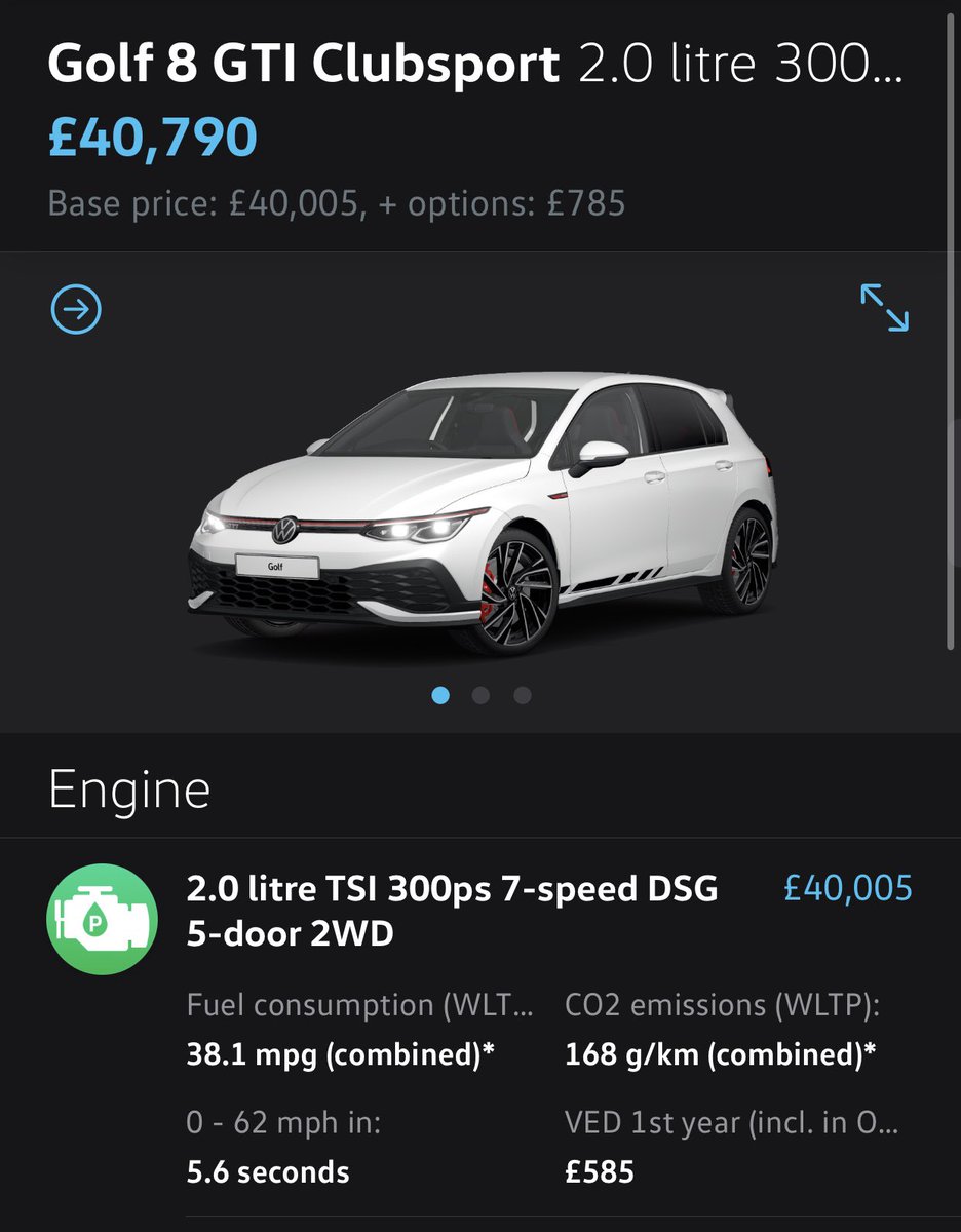 vwgeeks's tweet photo. Golf GTI Clubsport DSG Pure White with 19inch Alloys built and on its way from Germany for delivery by the end of October! Please like and share with some one who deserves a treat! https://t.co/OLx6y2oOpz