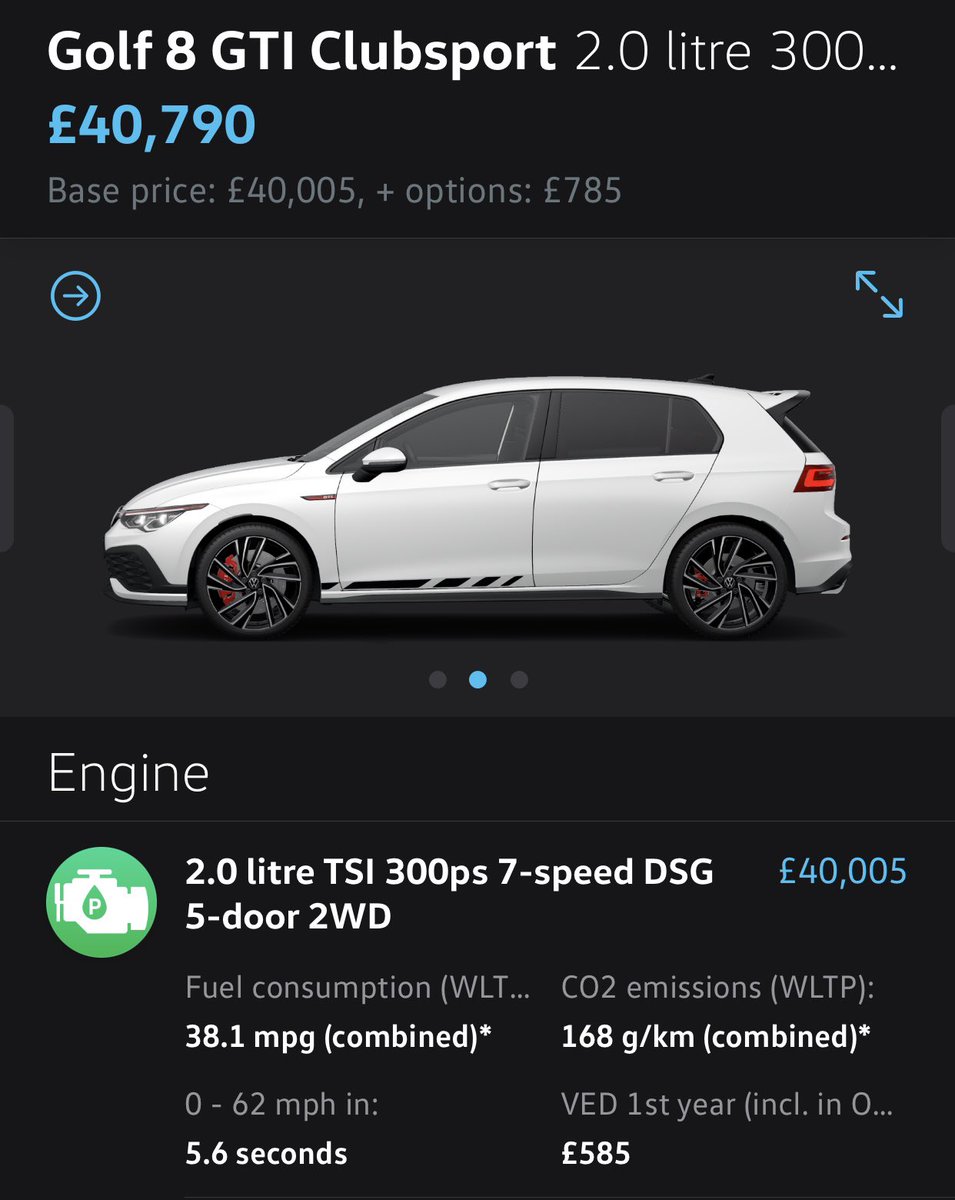 vwgeeks's tweet photo. Golf GTI Clubsport DSG Pure White with 19inch Alloys built and on its way from Germany for delivery by the end of October! Please like and share with some one who deserves a treat! https://t.co/OLx6y2oOpz