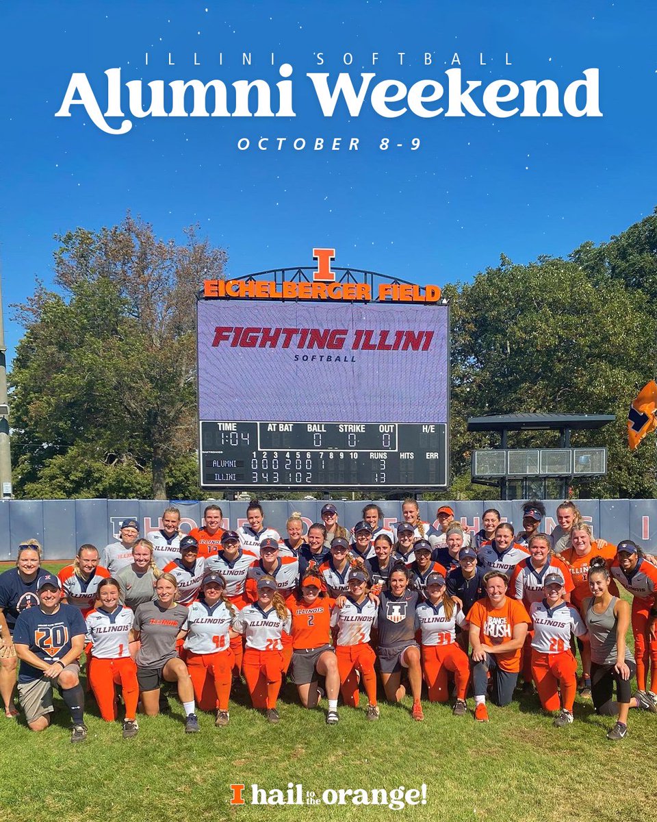 IlliniSB's tweet photo. Pumped to be together with the #Illini softball family!

Mark your calendars 📅 https://t.co/1SZktu738p