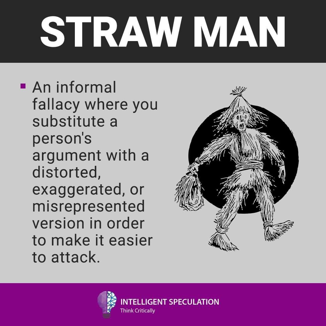 For many, when discussing contentious topics the objective is to win. As result, it is common for people to resort to distortions of the argument since it is easier to argue against.

The goal of a dialogue is not to win, but to understand.

➡️ bit.ly/3BIZRu9