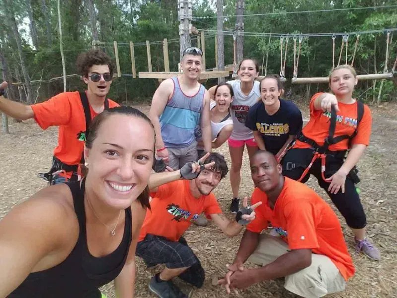 ZipNFun's tweet photo. Got a large group or birthday party?

 Bring the whole crew to Zip’n Fun for a treetop adventure they’ll never forget.

Book now: https://t.co/1ZawHuFLm7 https://t.co/XAhZPaSRqy