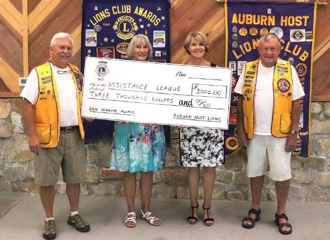 Assistance League of Greater Placer receives Auburn Host Lions Higgins Award. goldcountrymedia.com/go/30675587df4…