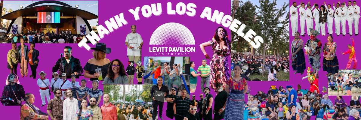 💥Thank you Los Angeles and every one of you for making this Summer one of our busiest seasons of all. To all our volunteers, interns, production, marketing team, sponsors, and vendors, but especially to YOU! 

#levittla #levittlosangeles #macarthurpark
