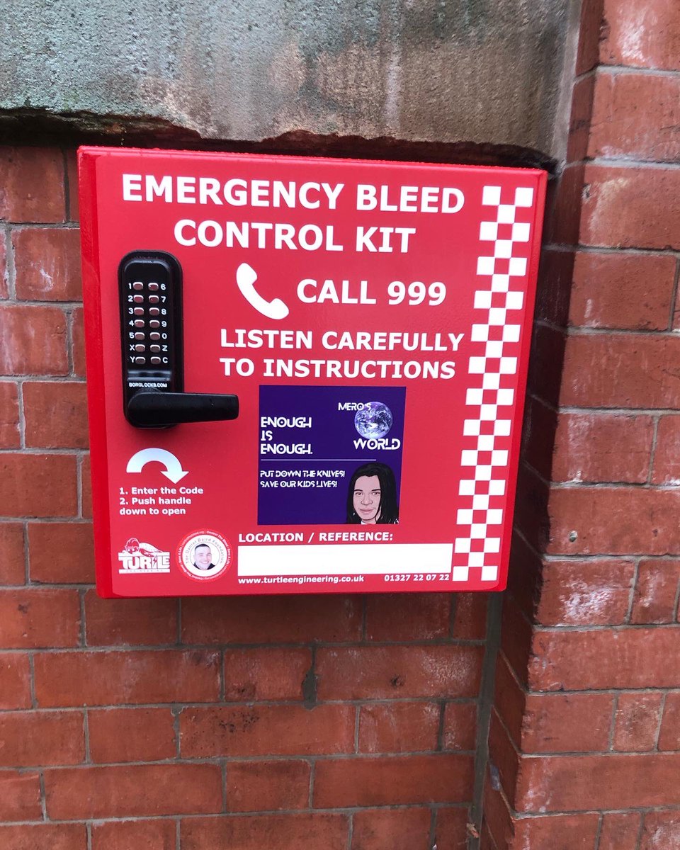 Got our bleed box fitted today big thanks to everyone who donated and hopefully if needed could save someone’s life one day 🙏 #StopKnifeCrime <a href="/Prettyboy2104/">PrettyBoy Mcdonagh</a> <a href="/BenCaseyM9/">Ben Casey</a> <a href="/KyMcDonagh/">Kyle</a> <a href="/The0161Project/">The 0161-Project</a> <a href="/Brogan_1C/">brogan cunningham</a> <a href="/McDonaghConnor1/">McDonagh_Connor</a>