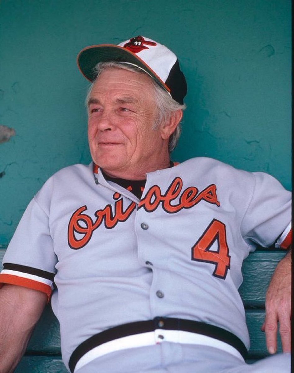 My favorite Earl Weaver story: Ross Grimsley is getting rocked one night, so Earl makes a mound visit and just says “If you know how to cheat, start now.”