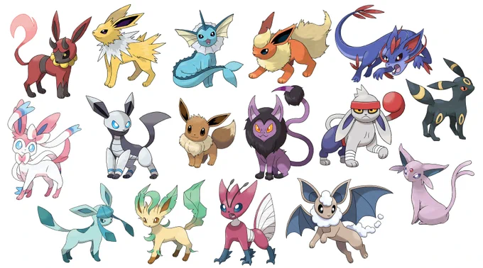 Guys guysIt's a manticore you guys#pokemon #fakemon #fakemonday #eevee #nintendo #nintendoswitch 