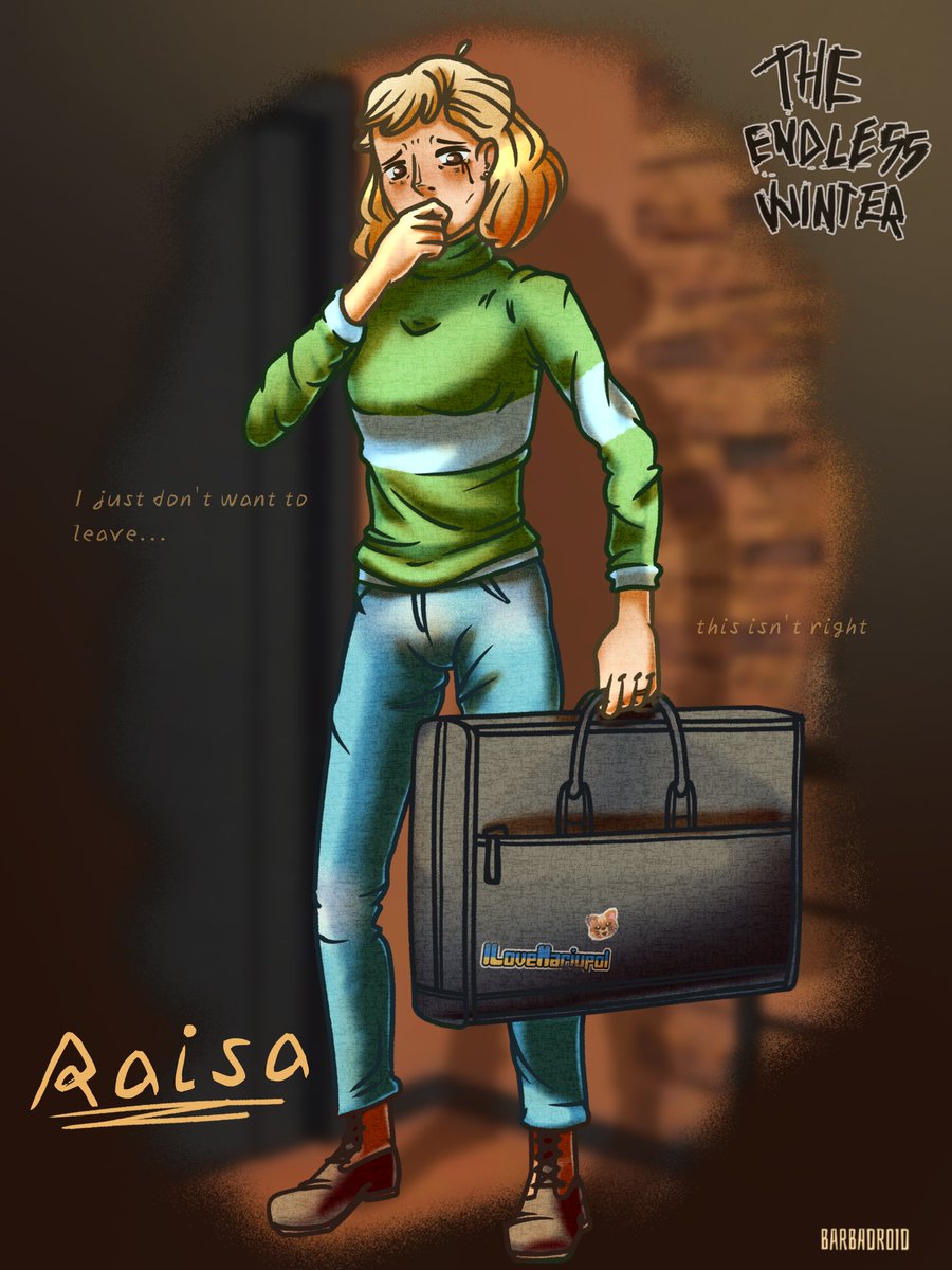 BarBADroid's tweet photo. I'm a part of game development team and we're creating a visual novel-like game about the begging of the war in Ukraine and russian invasion in Mariupol.
Meet the first character - Raisa.
#UkraineWar #mariupol #theendlesswinter #gamedevelopment https://t.co/HEKyffz9yh