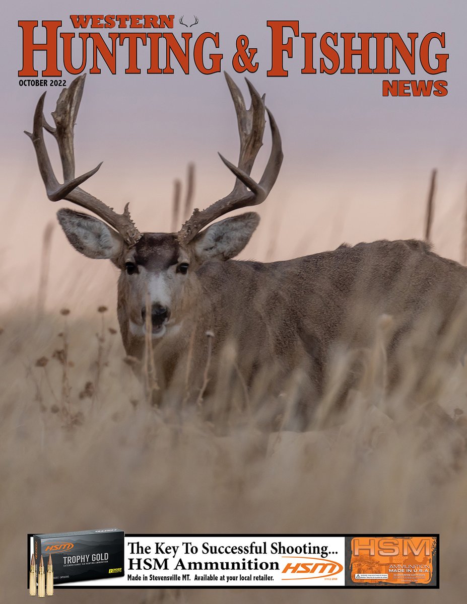 westernhuntfish's tweet photo. Western Hunting &amp; Fishing News FREE e-Magazine October 2022 issue https://t.co/oE5x29ccPb https://t.co/KORN3py5Y8