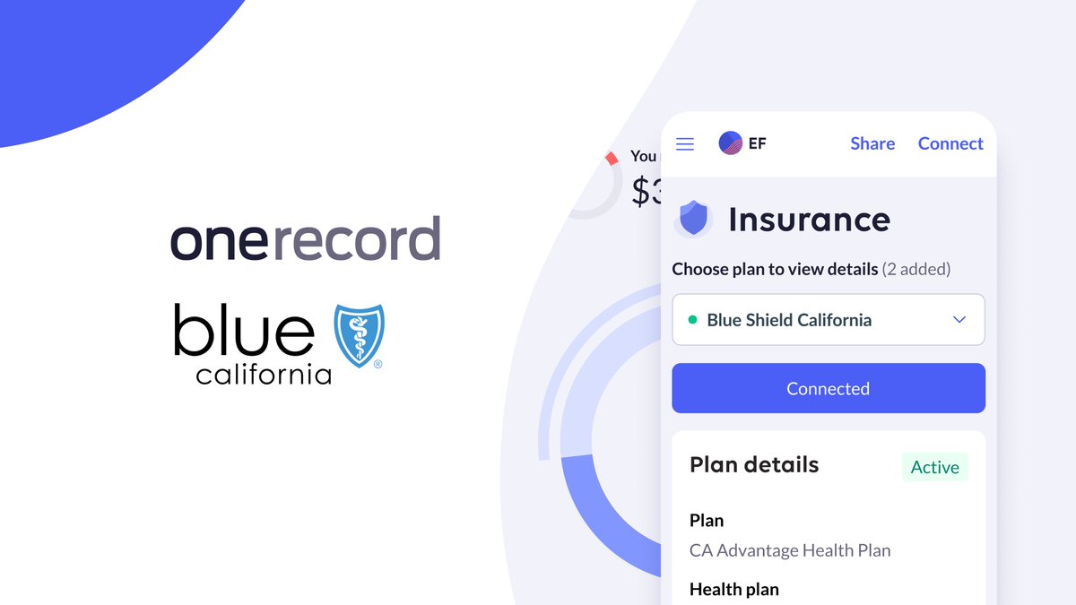 🎉Congratulations🎉 to Blue Shield of California being the next #payer to go live on OneRecord with their 🔥#FHIR API🔥 for CMS Patient Access #compliance! 

CC: <a href="/HHSGov/">HHS.gov</a> <a href="/CMSGov/">CMSGov</a> @ONC_HealthIT <a href="/HLTHEVENT/">HLTH</a> <a href="/HIMSS/">HIMSS</a> <a href="/carinalliance/">The CARIN Alliance</a>