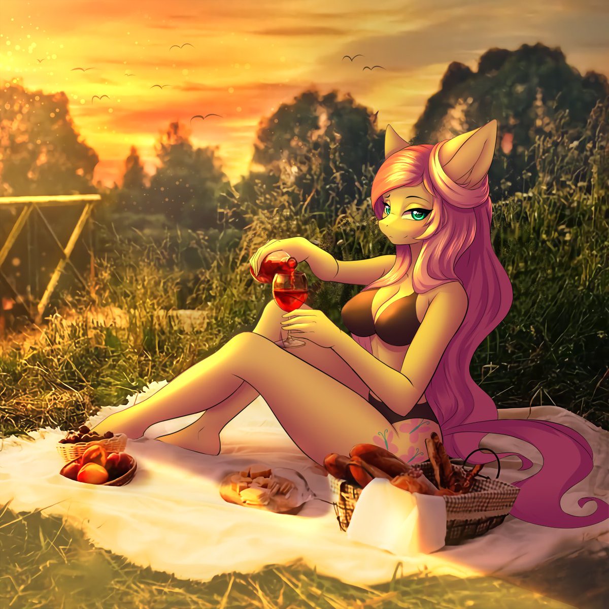 RealHeLLCat120's tweet photo. too much warm, never drawed so many yellow in one canvas

NSFW ver. https://t.co/DDzDklQRDI
\\Consider supporting me on Patreon and gain access to NSFW vers, high res files, sketches and other rewards!//
#mlp #anthro #mylittlepony #brony #ponies #unicorn #fluttershy #sexy #erotic https://t.co/VO9nZJyx2E