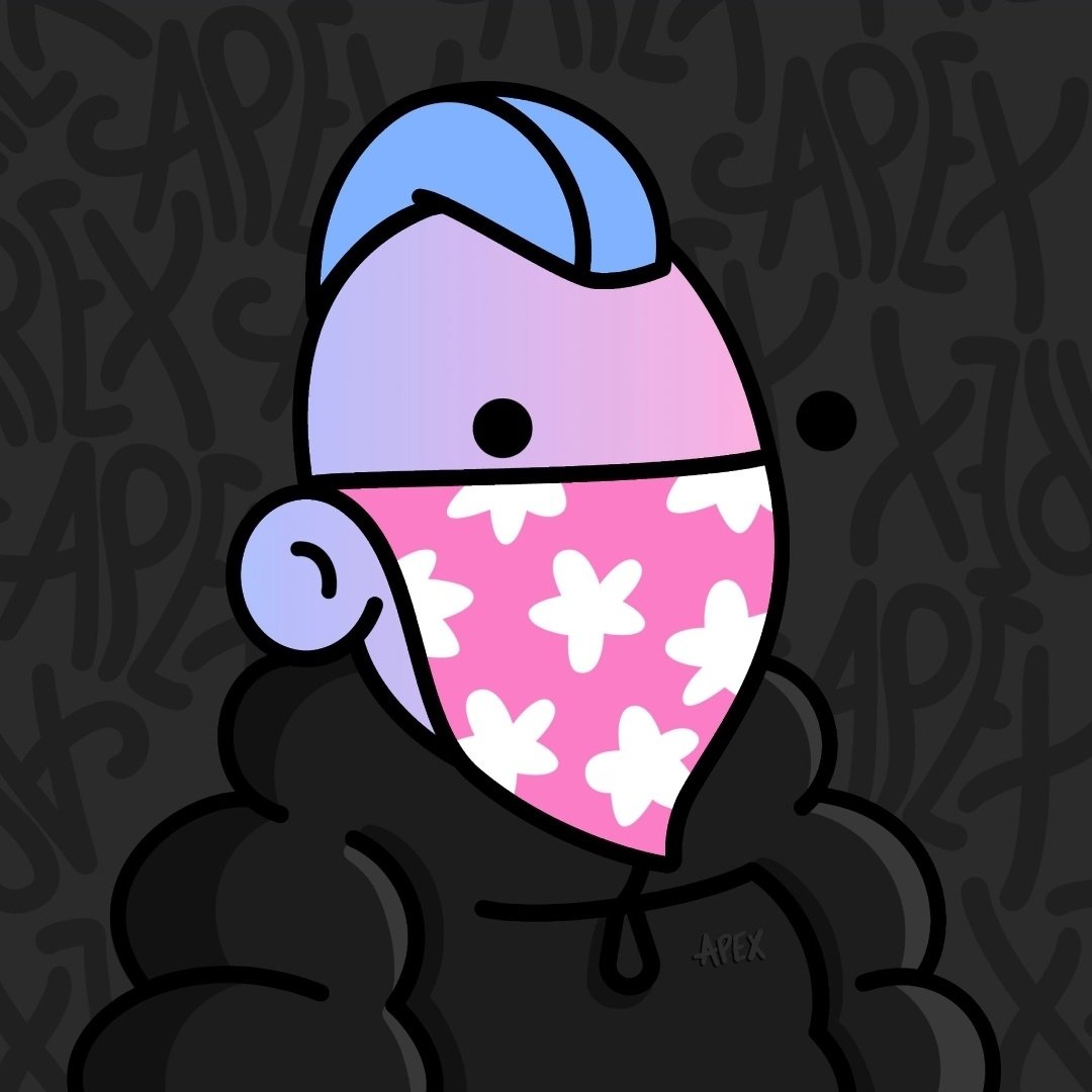 apexthemc's tweet photo. @NFTeafor2 @doodles Congratulations thats a beautiful Doodle. We both #teammohawk Welcome to the family. @doodles @doodle2691 https://t.co/20Ib7AlOGD