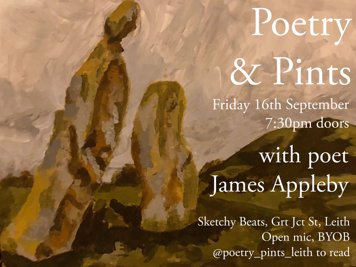 InterpretMag's tweet photo. I'm headlining this fantastic event on Friday as part of the Summer Anywhere Festival! It's my first time as a featured poet, so a big thank you to @PoetryPints for having me.

See you there! And, if you'd like, sign up for the open mic section!

- James 

#summeranywhere https://t.co/QcXhRGSOP6