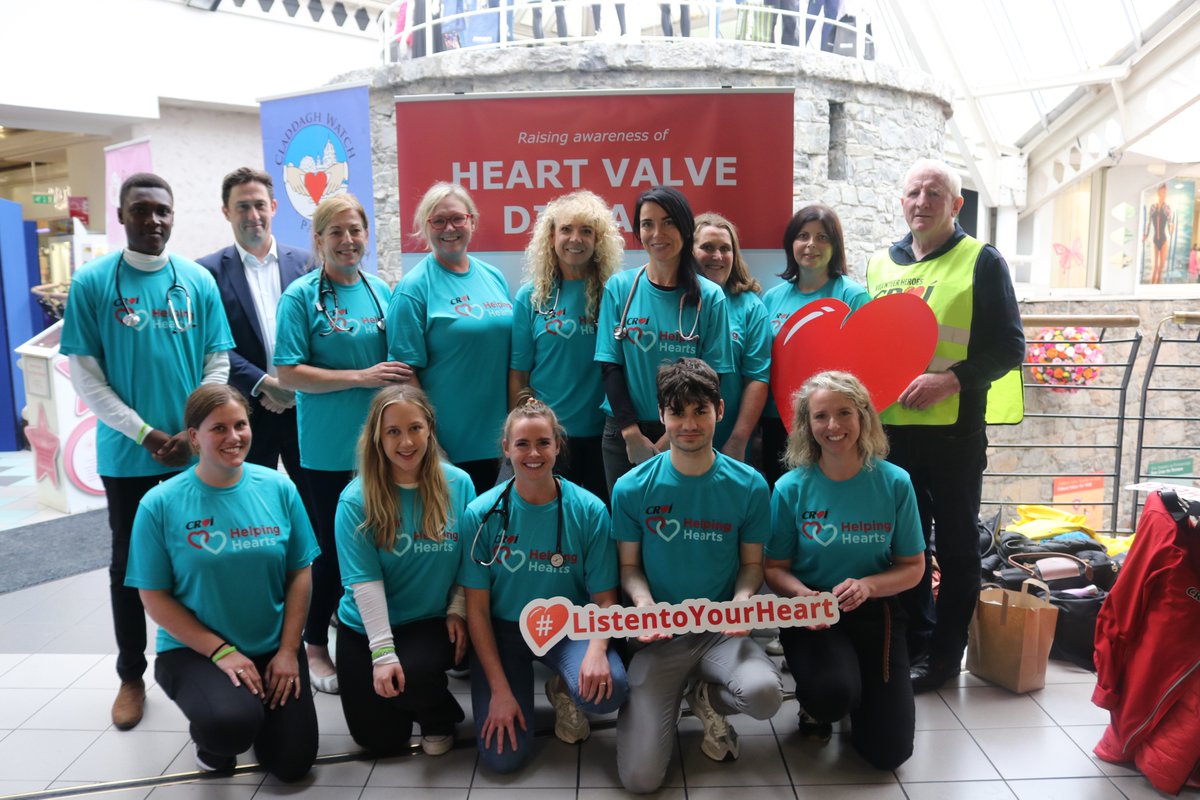 CroiHeartStroke's tweet photo. A huge thank you to the public for attending Croí's free stethoscope checks in Eyre Square centre today, commencing #ValveWeek22 

Croí were delighted to host this event and hope it will be the catalyst for people to begin a healthy and potentially life-saving habit! https://t.co/jHnprSuG2S