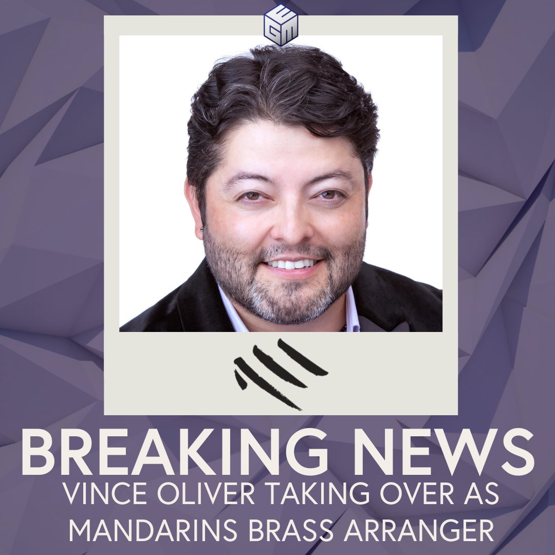 BREAKING: Per <a href="/DCIMandarins/">Sacramento Mandarins</a>, Vince Oliver will be taking over Brass Arranging duties for 2023. <a href="/GEMAaronB/">Aaron Blackley</a> has the story bit.ly/3RVA9b0 #dci #drumcorps #dci2023