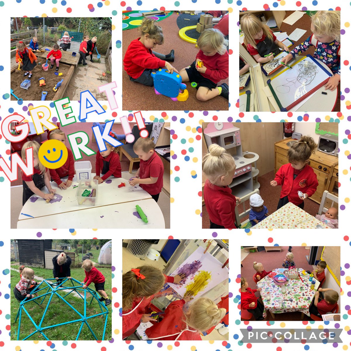 We are settling into school life <a href="/kymin_view/">Kymin View</a> nursery. Our first few days have been busy! @EAS_EarlyYears