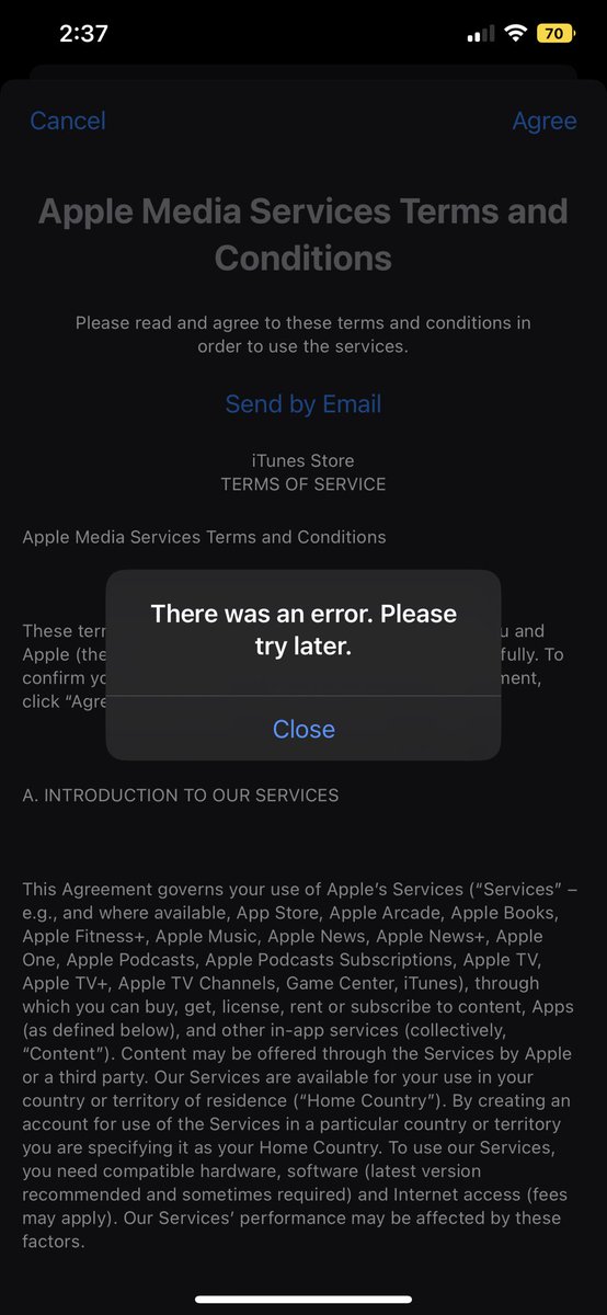 imnicoljohn's tweet photo. iOS 16 error in App Store https://t.co/sWFRz77ifa