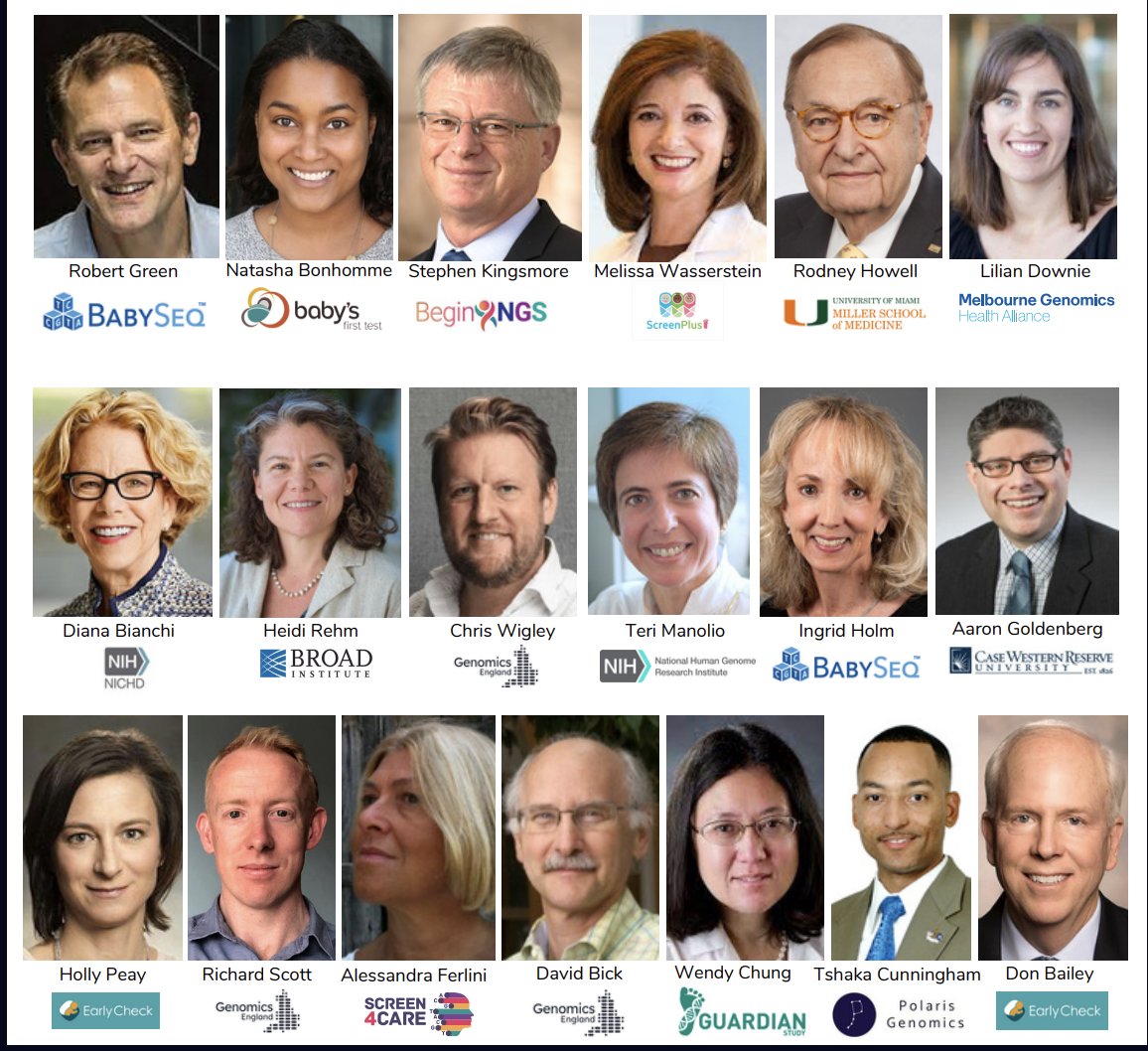 Check out  speakers for world's first international conference on newborn sequencing (@ICoNSeqInt) Oct 5-6!  All speakers will be on site at the Boston <a href="/museumofscience/">Museum of Science</a>. Register for in-person or streaming right away at bit.ly/3RBNWDD but in-person will be more fun!