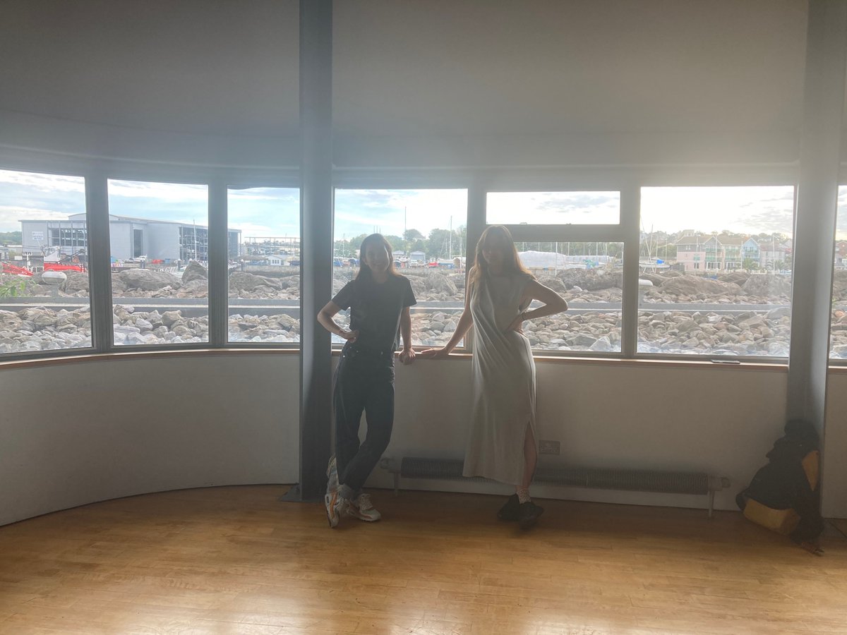 First day of  R&amp;D for The Last Ice Cream by <a href="/ZoeAlker/">Zoe Alker</a> and very taken in by how relaxing and beautiful the studios at <a href="/TRPlymouth/">Theatre Royal Plymouth</a> and very grateful to them for having us ✨