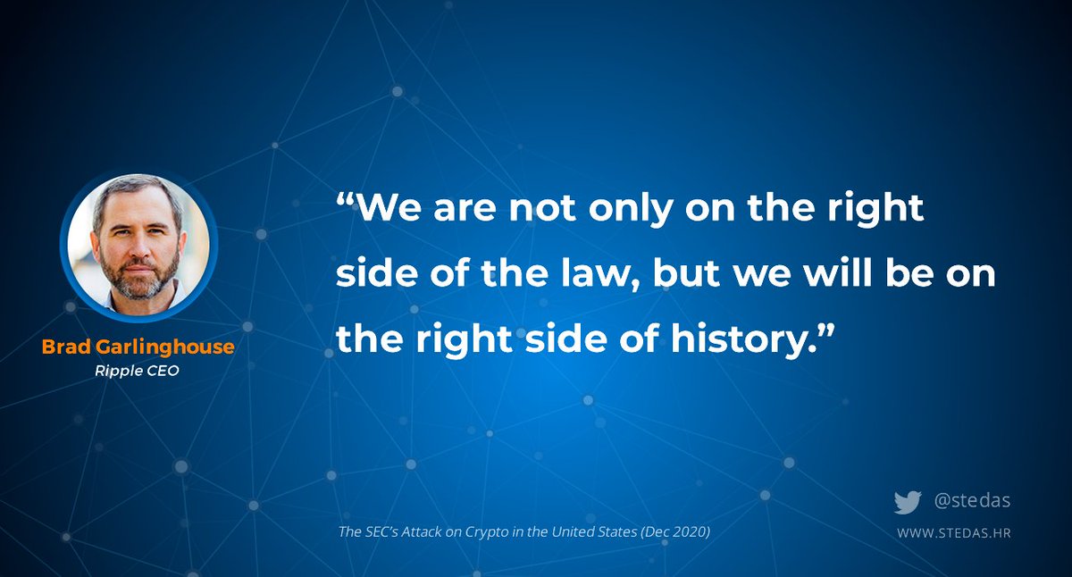 stedas's tweet photo. SEC 🆚Ripple

"We will be on the right side of history"
- Brad Garlinghouse, CEO @Ripple

#fintech $XRP https://t.co/ICQxJNIr8e https://t.co/uDbt6aHIsl