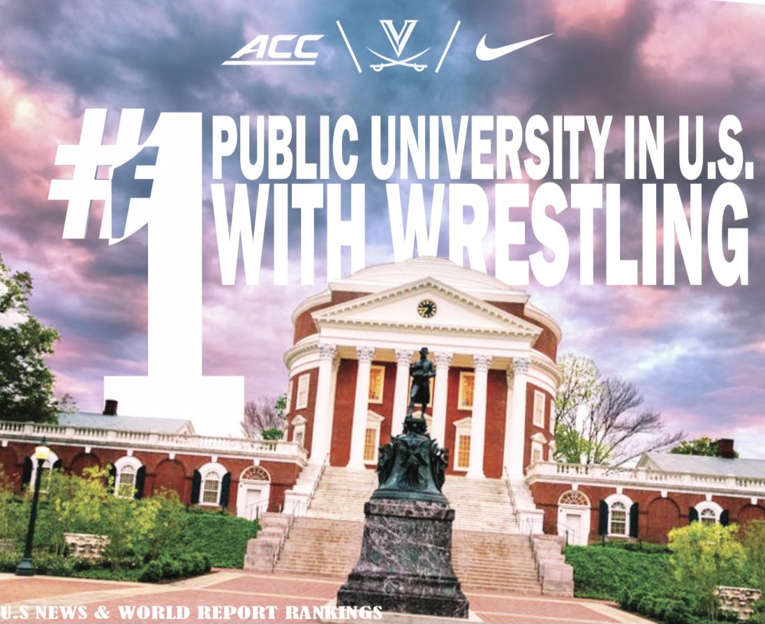 SOUND THE 🚨🚨❗️UVA IS THE #1 WRESTLING PUBLIC SCHOOL IN AMERICA!! 🇺🇸
