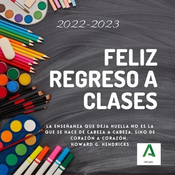 CEPJAEN1's tweet photo. Aprovechando la incorporación del alumnado a los centros desde el CEP de Jaén os queremos acompañar en este curso con ilusiones y fuerzas renovadas. #curso22_23 #formaciondocente https://t.co/C441BUcinq