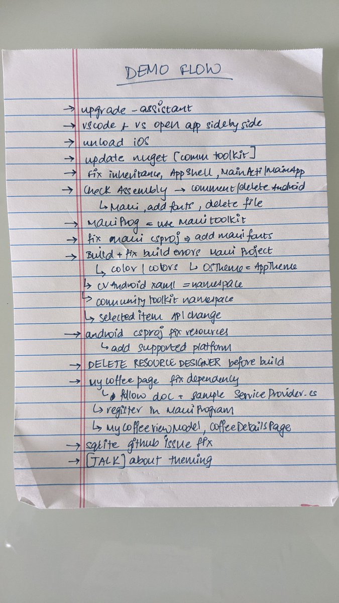 SweekritiS's tweet photo. Your Xamarin to #dotnetmaui cheat sheet. 😂😂

Nah I kid, actual mega resources: https://t.co/Fu6QOHdjVn

Thanks for those you joined (online or in person) for #DevReach!! https://t.co/eXHYI7zofW