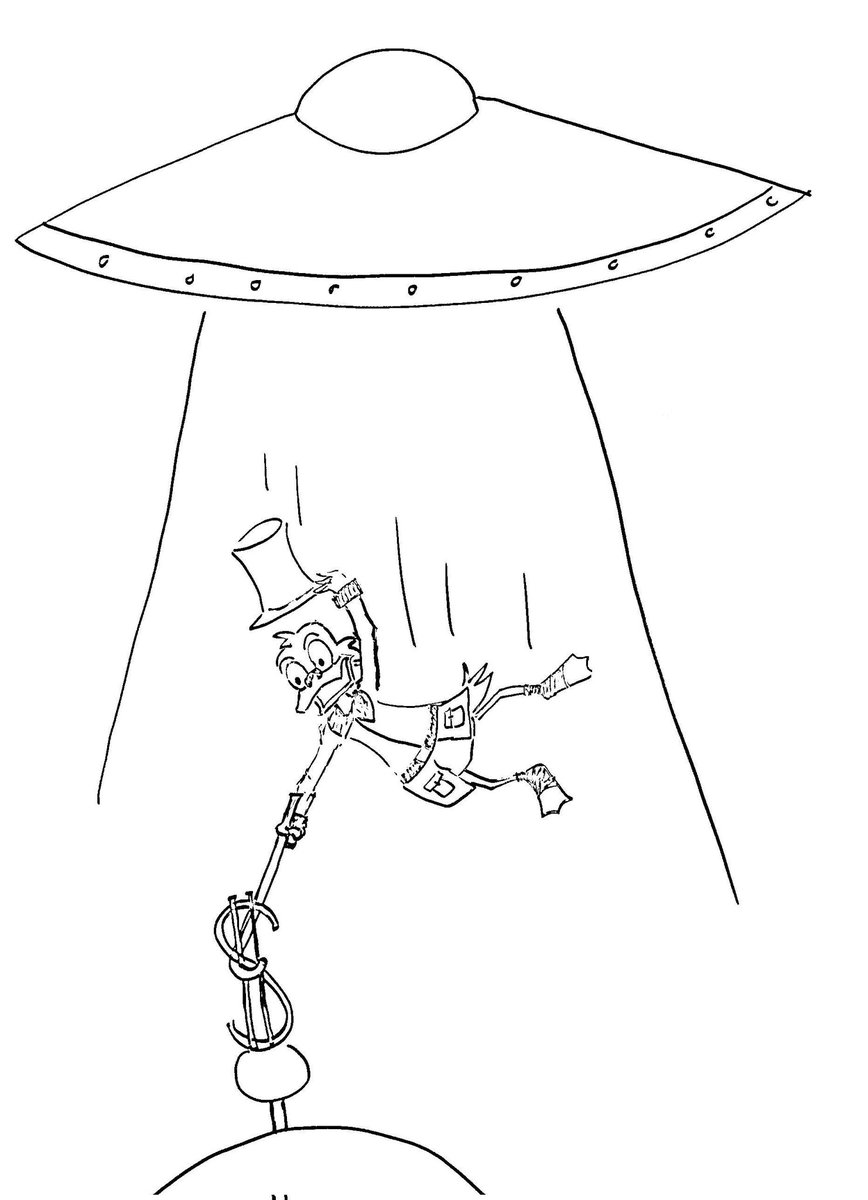 Le_petit_Robin's tweet photo. "Abducktion"
#aliens #mcduck https://t.co/73FlGQYfYR
