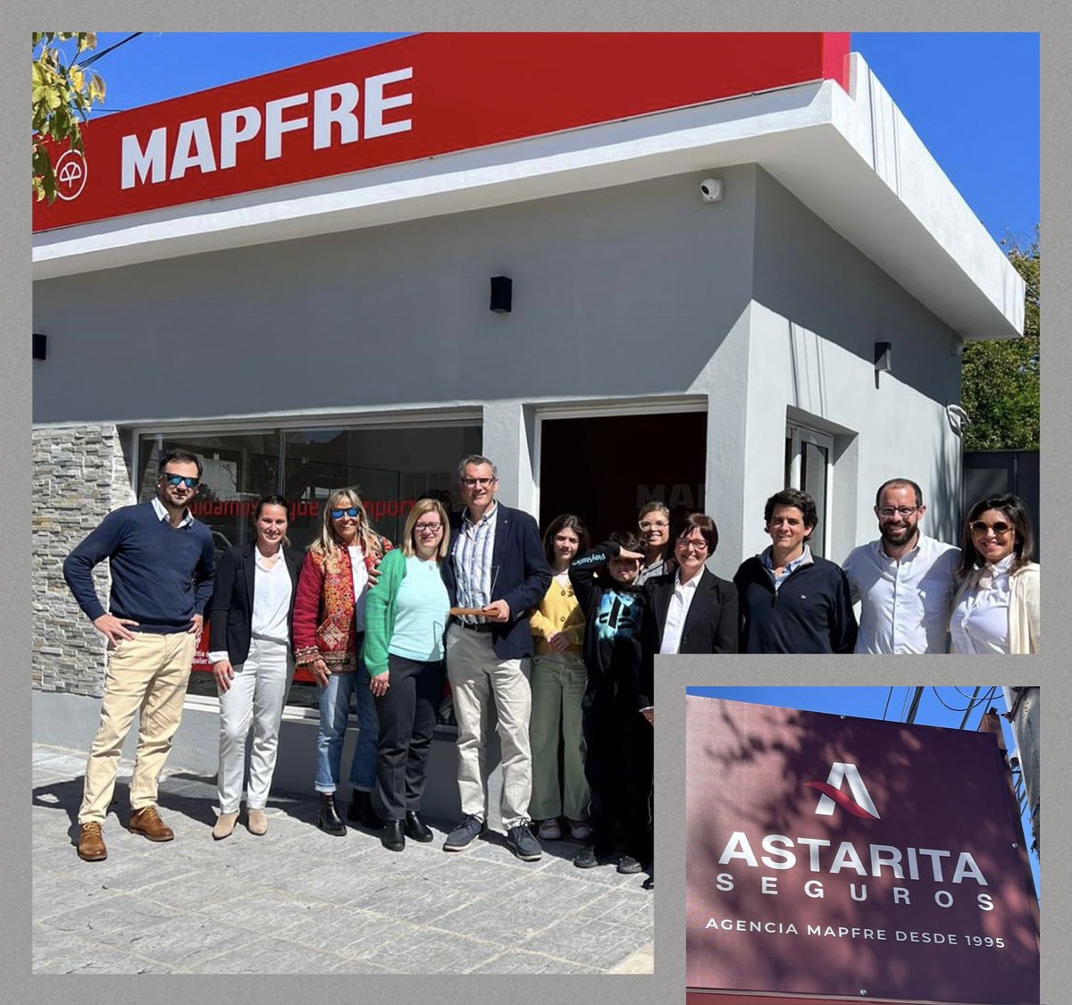 Mcecidl's tweet photo. Hoy con nuestro Delegado Federico Astarita en la apertura de la nueva oficina en Fray Bentos. Mucho éxito #MAPFRELaNuevaEra https://t.co/CzpGejc0jd