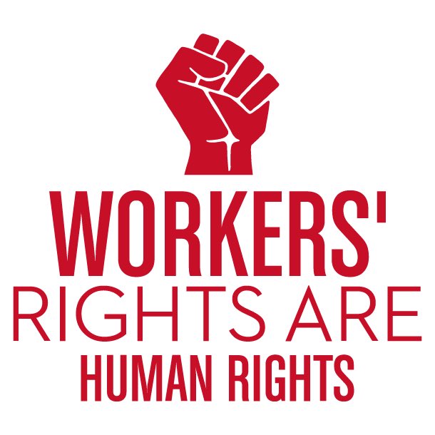 #workers rights are #HumanRights and we will not be silenced ✊✊