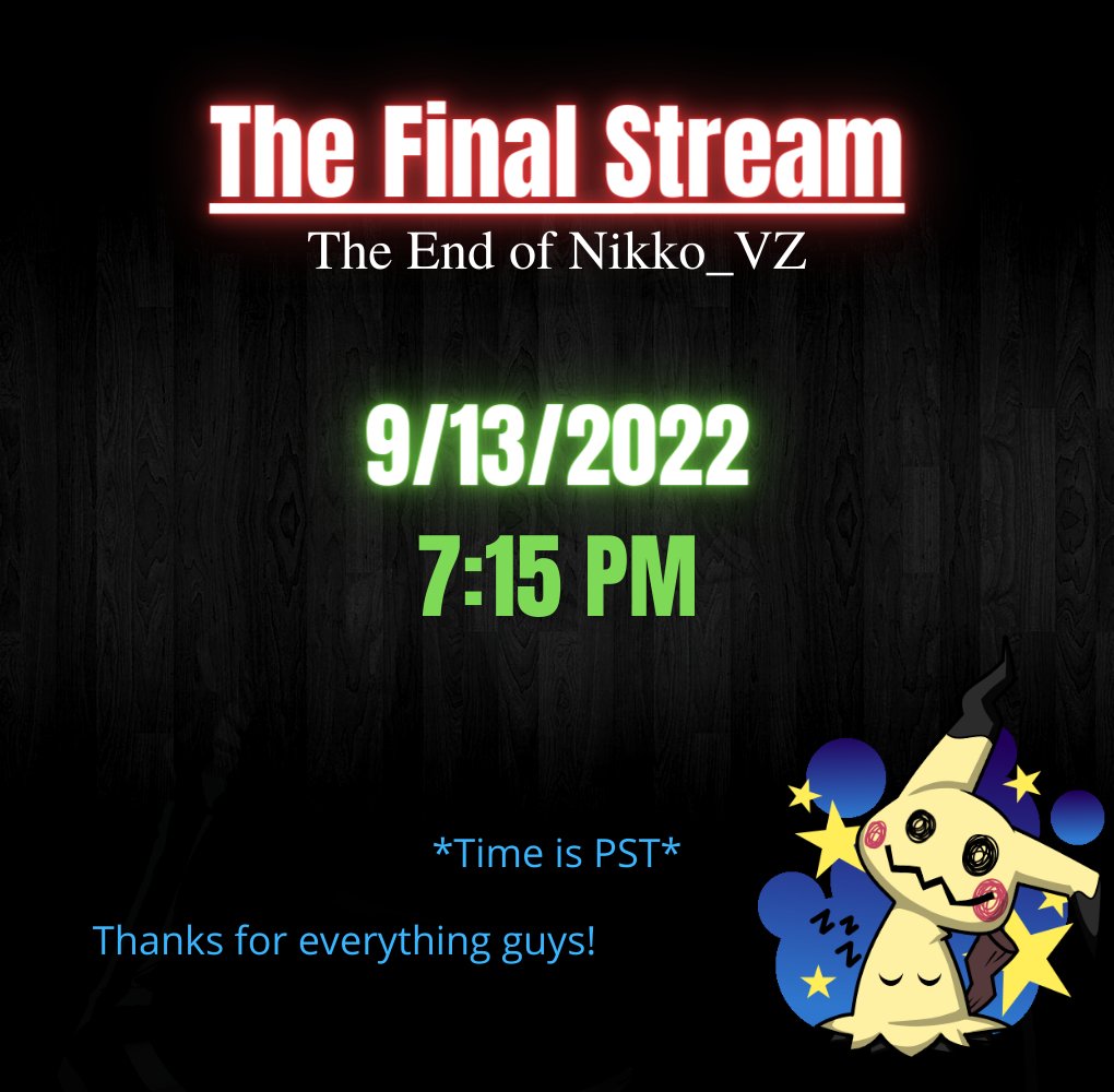nikkov_z's tweet photo. Hey everyone, just wanted to announce my final stream. It'll be tomorrow at 7:15 PM PST, we'll finally be finishing Dead Island. There'll be a small announcement at the beginning to explain some things as well.

Thanks so much for everything guys!

https://t.co/7iFqdOWruo https://t.co/tRojWVTBZ7